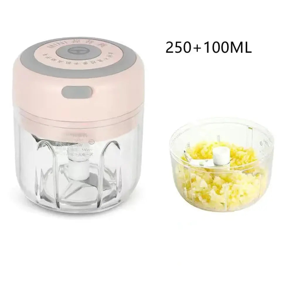Usb Electric Mini Food Chopper and Garlic Mincer