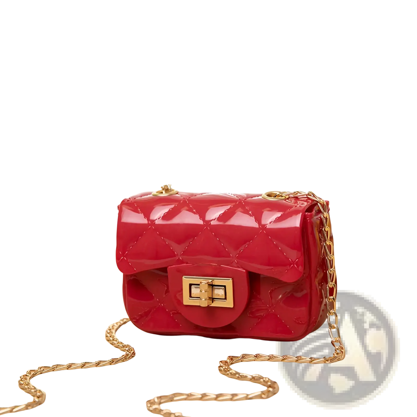 Mini Quilted Pearl Crossbody Bag for Women