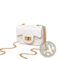 Mini Quilted Pearl Crossbody Bag for Women