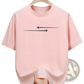 Minimalist Airplane Graphic Cotton Blend Sport t Shirt