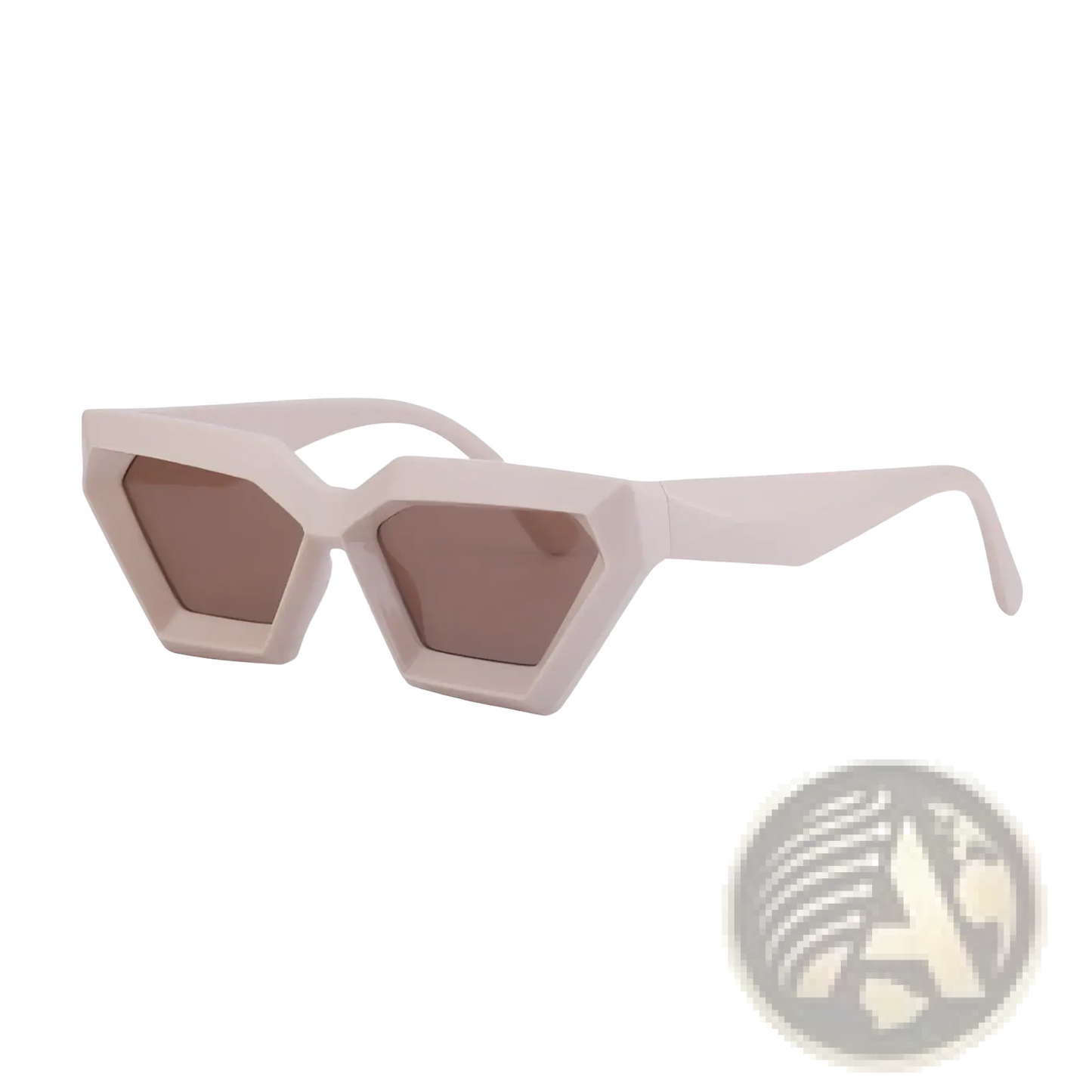 Modern Irregular Cat Eye Uv400 Geometric Sunglasses