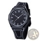 Modern Octagonal Minimalist Waterproof Silicone Watch