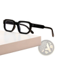 Modern Square Frame Retro Tinted Sunglasses