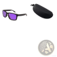 Modern Uv400 Polarized Sport Sunglasses with Mirrored Lenses