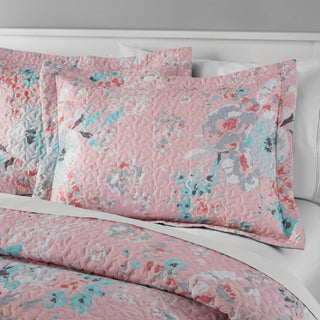 Coleção de colchas florais Mainstays King Sham