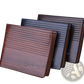 Multi-card Pu Leather Wallet with Embossed Logo
