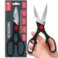 Multi-purpose Kitchen Shears with Nutcracker and Opener