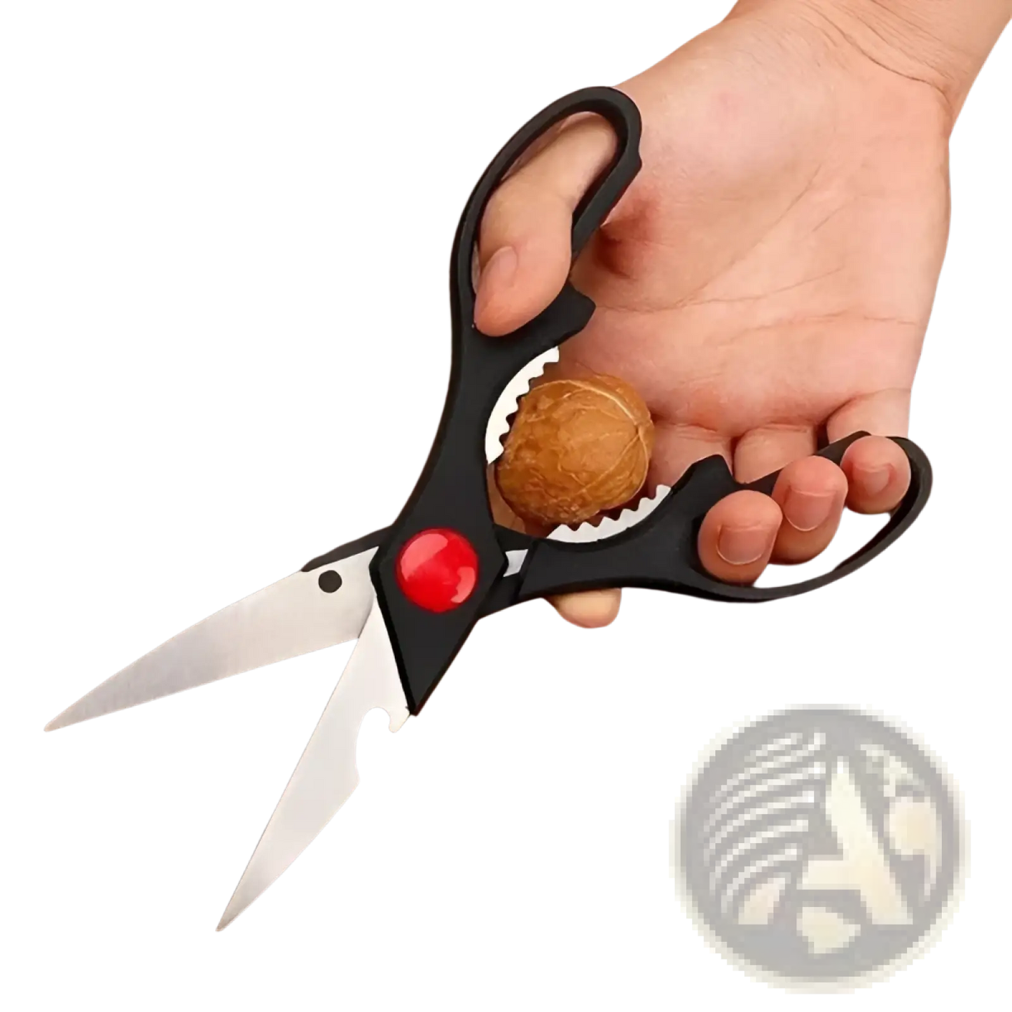 Multi-purpose Kitchen Shears with Nutcracker and Opener
