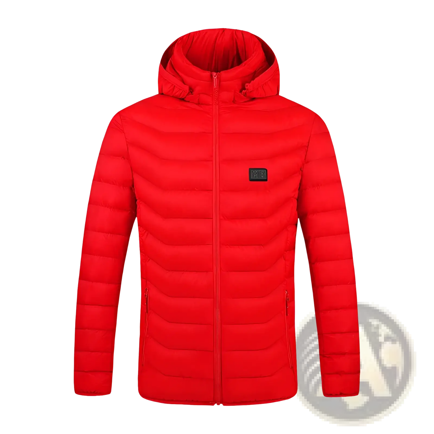 Multi Zone Quilted Electric Heated Jacket with Detachable Hood