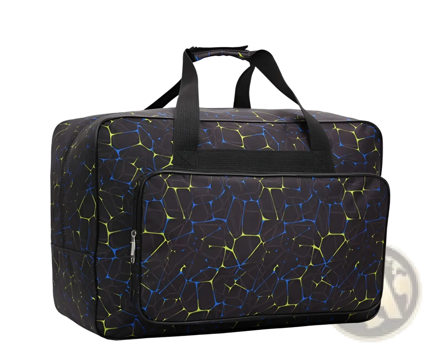 Multifunctional Cracked Pattern Nylon Travel Duffel Bag