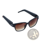 Multifunctional Rectangular Sunglasses with Removable Storage Tube
