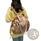 Multifunctional Waterproof Nylon Fashion Tote and Backpack