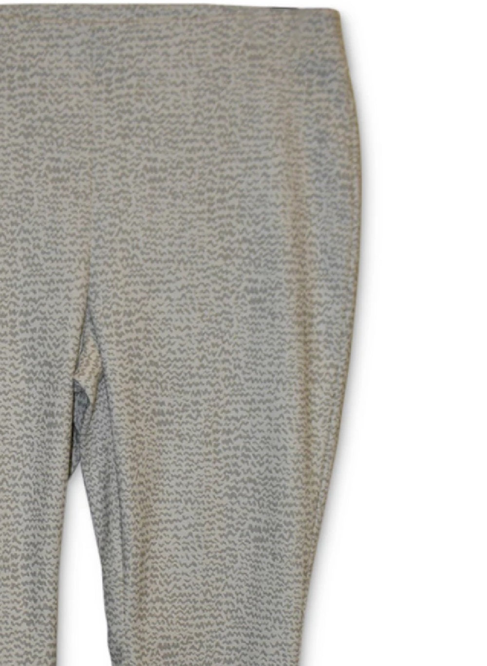 Calça skinny feminina Alfani com estampa de franjas e bainha no tornozelo, bege-cáqui, tamanho 12