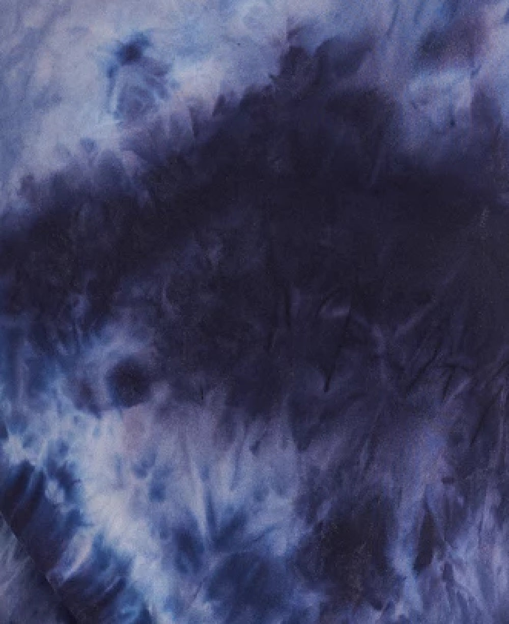 1.STATE Camiseta feminina tie-dye escovada azul tamanho X-S