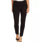 Calça feminina Vince Camuto Ponte Slim Leg Preta Tamanho 8