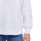 Blusa Calvin Klein Feminina Mangas Franzidas Brancas Tamanho Grande