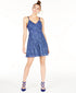 teeze-me-juniors-metallic-lace-fit-flare-dress-blue-size-1