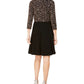 Jaqueta e vestido bolero feminino Jessica Howard, preto, tamanho 12, pequeno