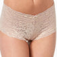 INC International Concepts Shorts de renda feminino bege tamanho grande