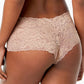 INC International Concepts Shorts de renda feminino bege tamanho grande