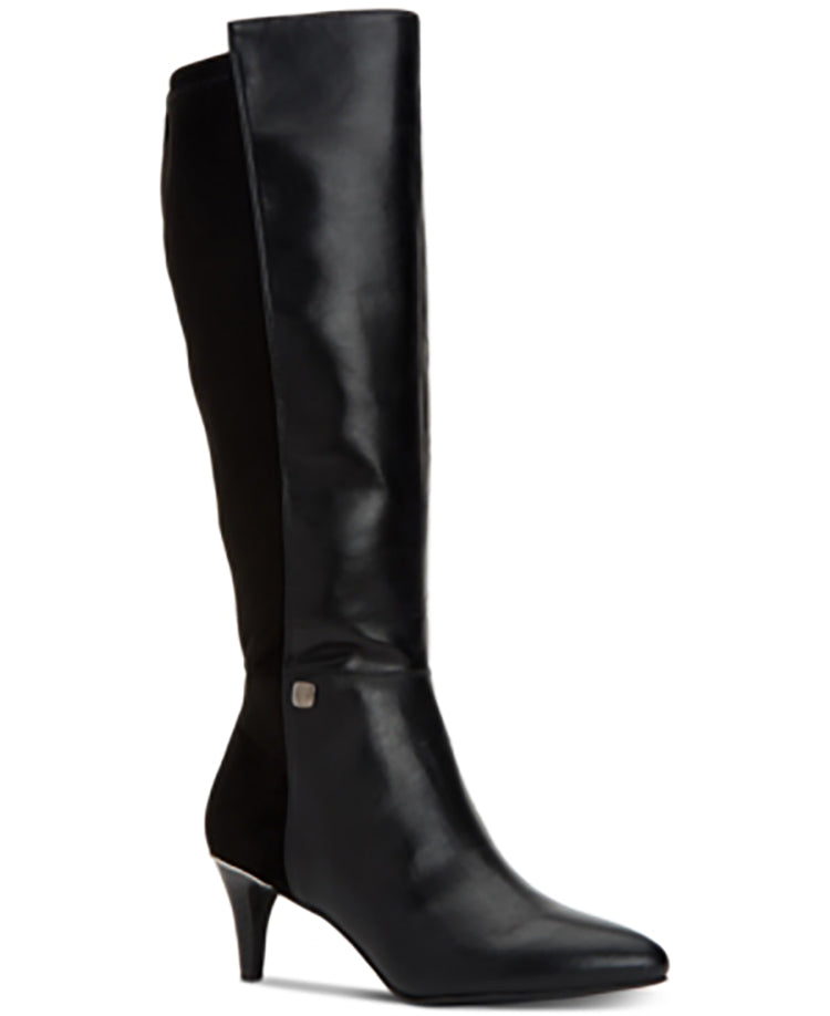 Botas sociais Alfani Step 'N Flex Hakuu femininas, pretas, tamanho 7 M