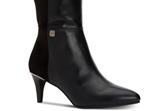 Botas sociais Alfani Step 'N Flex Hakuu femininas, pretas, tamanho 7 M