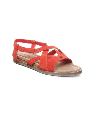 Bearpaw Women's Aruba Flat Sandals Red Size 6