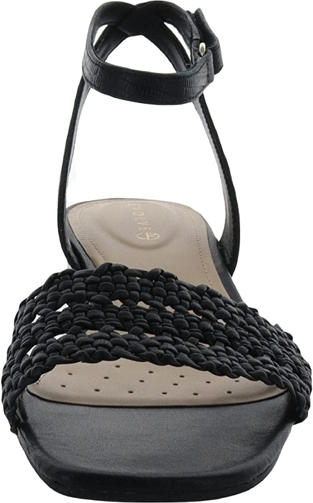 Sandália Rasteira Easy Spirit Evolve Ingrid2 Feminina Preta Tamanho 7,5 L