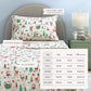 4-Piece Turkish Cotton Christmas Flannel Sheet - Whittaker Collection