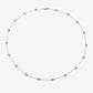 1.80 Carat Genuine Emerald .925 Sterling Silver Necklace