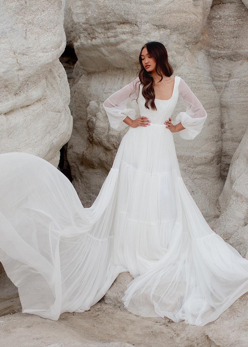 Natalya Bridal Gown in Lily