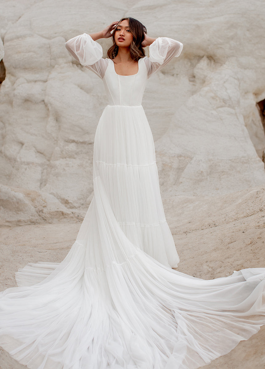 Natalya Bridal Gown in Lily