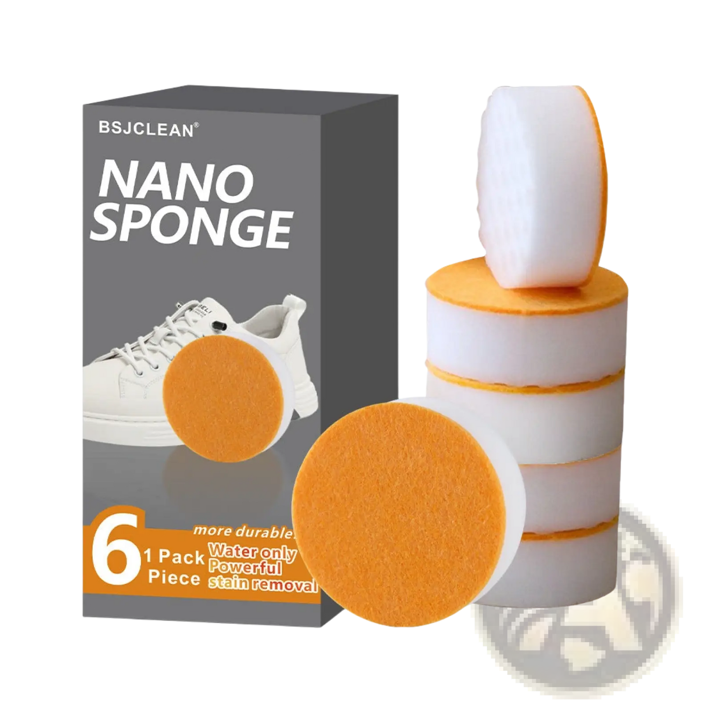 Nano Sponge Cleaning Pads 6 Pack Kitchen Scrubbers