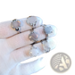 Natural Gemstone Silver Tone Statement Ring Collection