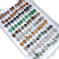 Natural Gemstone Silver Tone Statement Ring Collection
