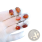 Natural Gemstone Silver Tone Statement Ring Collection