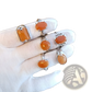 Natural Gemstone Silver Tone Statement Ring Collection