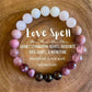 Natural Multi-gemstone Beaded Bracelet with Healing Crystals