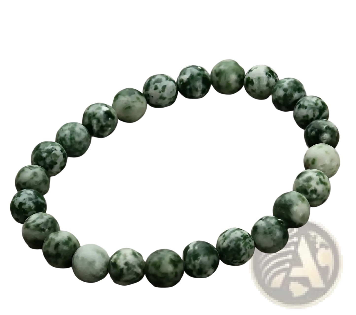 Natural Polished Gemstone and Agate Beaded Bracelet