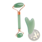 Natural Resin Jade Roller and Gua Sha Facial Massage Set