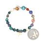 Natural Stone Zodiac Constellation Beaded Bracelet