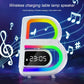 Smart B-shaped Rgb Bluetooth Speaker and Wireless Charger