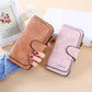 Women's Forever Suede Trifold Buckle Wallet