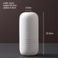 Nordic White Ribbed Ceramic Vase for Modern Home Decor