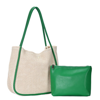 Nori 2-1 Straw Tote