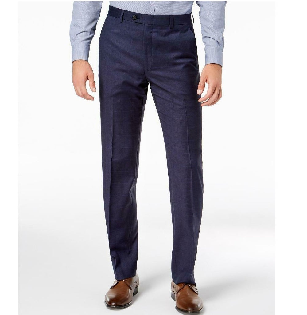 Ralph Lauren Men's UltraFlex Stretch Windowpane Dress Pants Size 38Wx32L