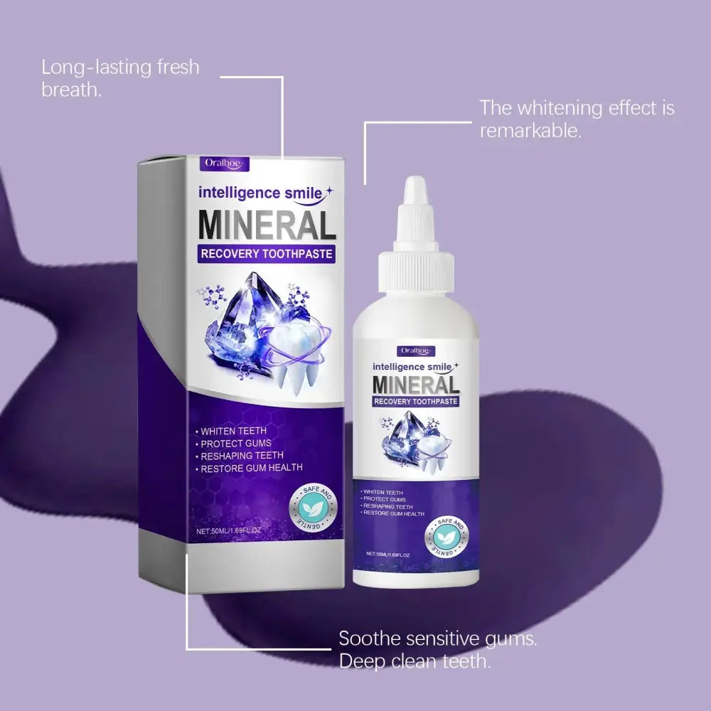 Oratage Intelligence Smile Mineral Recovery Whitening Toothpaste