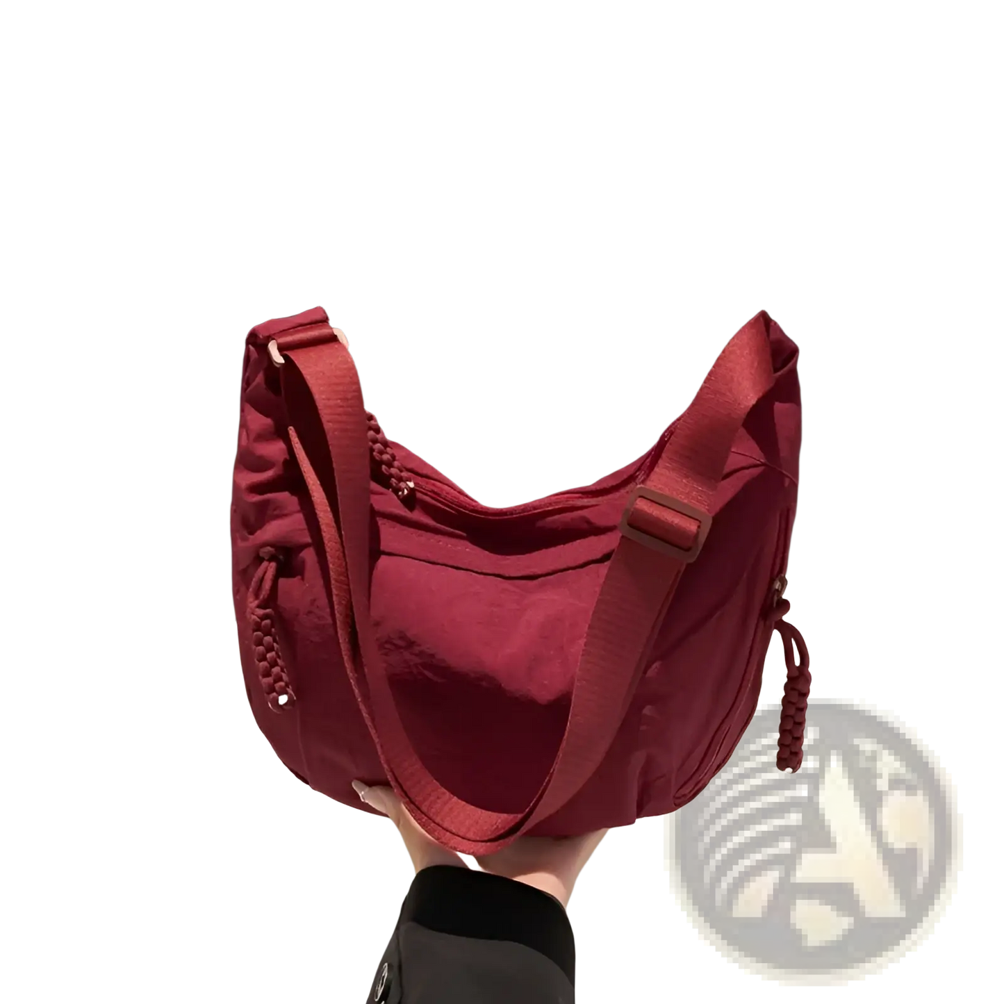 Nylon Crossbody Bag Large Capacity Hobo Shoulder Bag