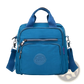 Nylon Messenger Bag Multi Zipper Canvas Backpack