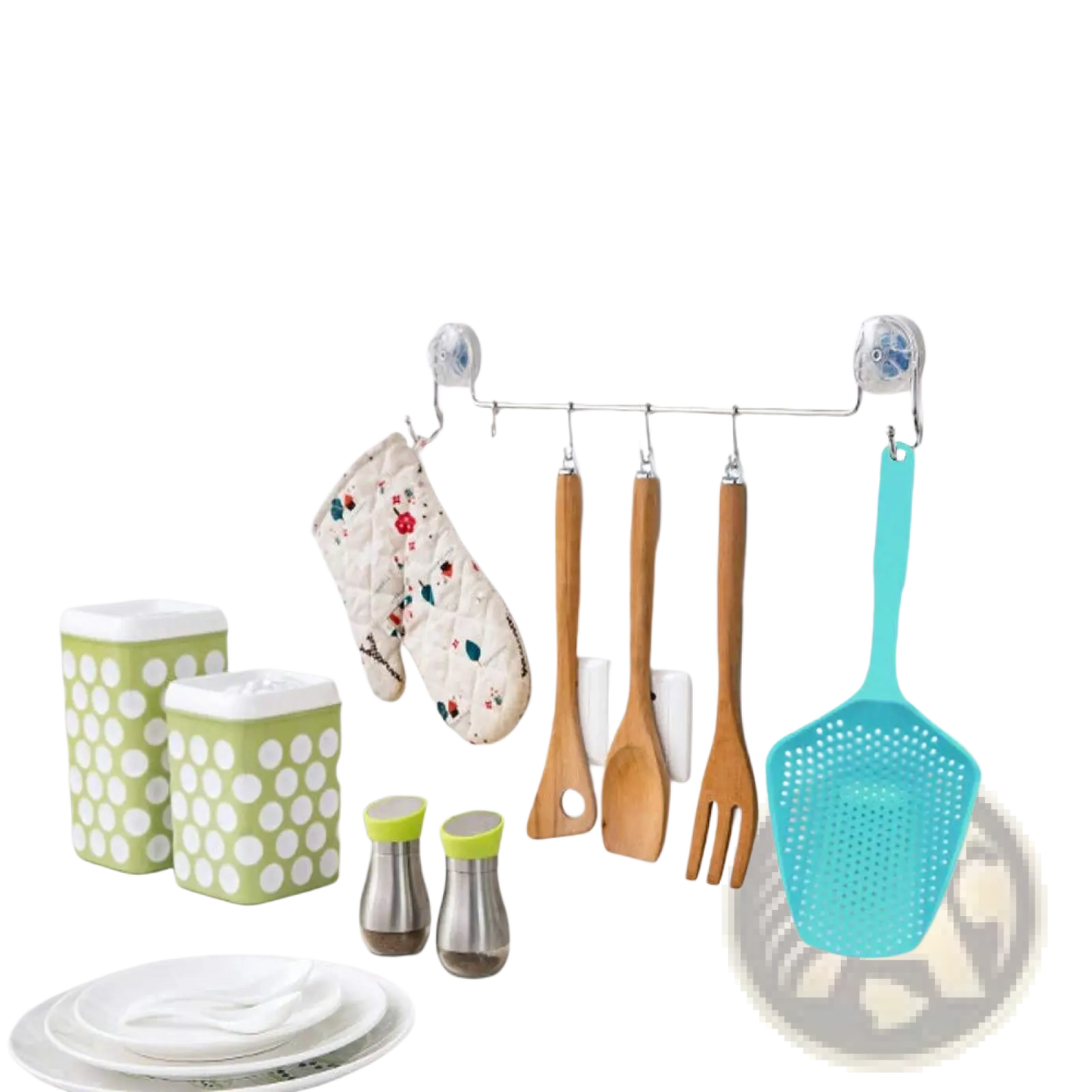 Nylon Strainer Scoop Colander for Cooking and Draining